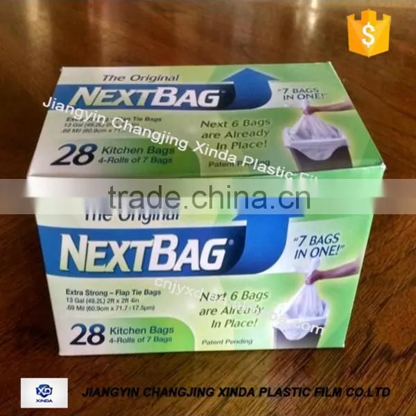 High Quality Big Capacity Colorful Plastic Garbage Bags photo-4