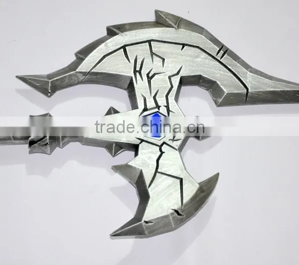 2016 New World of Warcraft Shadowmourne PU Foam Axe, Game Props Cosplay Tools photo-2