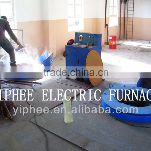Pig Iron Medium Frequency Induction Melting Furnace 500kg Capacity photo-2
