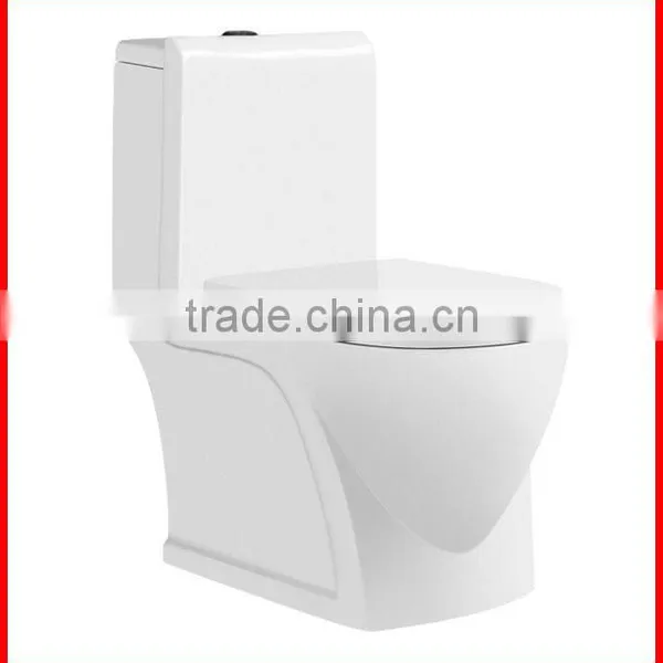 Elegant Design Sanitary Ceramic Bathroom One Piece Toilet 2052