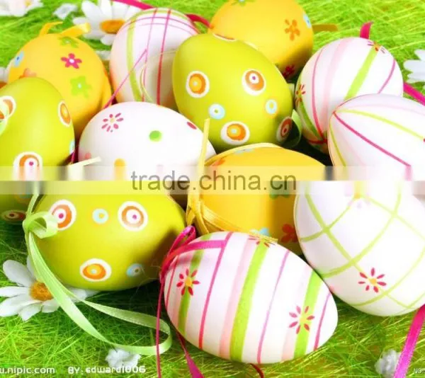Colorful Low Price Customized Painted Plastic Easter Egg for Packing Candy photo-2