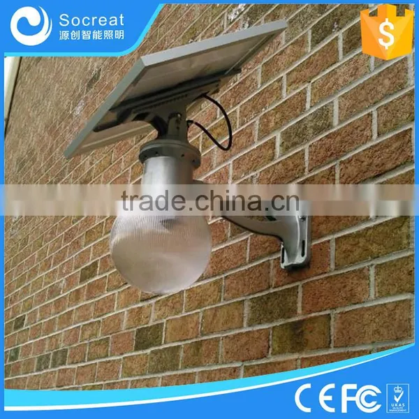 4W 8W 12W All in One Solar Moon Light, Integrated LED Solar Villa Light, Outdoor Garden Light, Wall Mounted photo-3