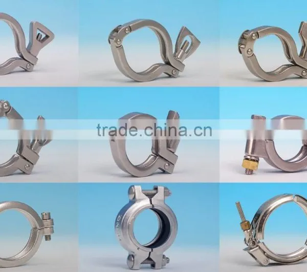 SS304/316 6" Stainless Steel Sanitary Tri Clamp for Ferrules photo-3