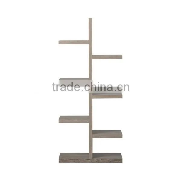 Cheap 7-Shelf Wooden Bookcase photo-3