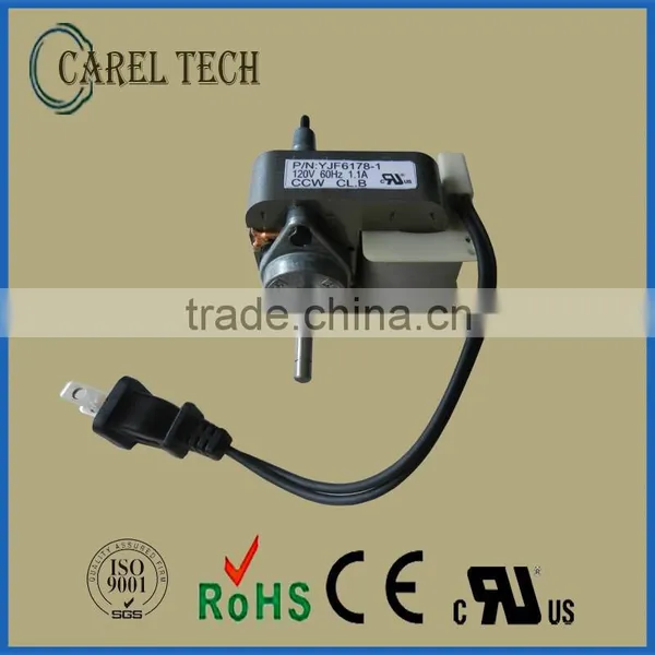 UL VDE, CE, ROHS Approved Shaded Pole Motor for Freezer, Refrigerator Etc, With the World Best Price