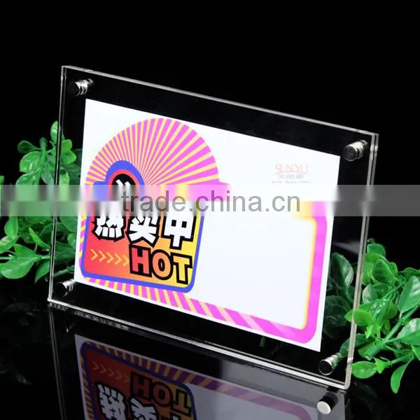 Wholesale "L" Shape Acrylic Picture Holder photo-2