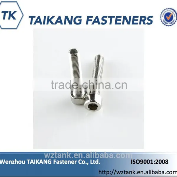201 Stainless Steel Inner Hex Hexagon Socket Column Head Screws