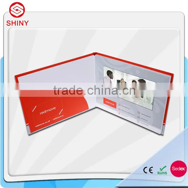 Newest 2.4" 2.8" 4.3"5" 7" 10.1" Customized Invitation Lcd Video Greeting Card With Best Price photo-3