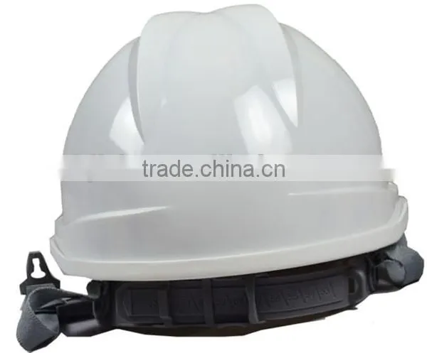 HDPE Material V Style and Strengthen Ventilation 8 Fixed Points Harness Adjustable Safety Helmet photo-6