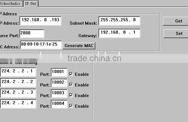 SC-1115 4HDMI to IP Digital Mpeg-4 Encoder/MPTS photo-2
