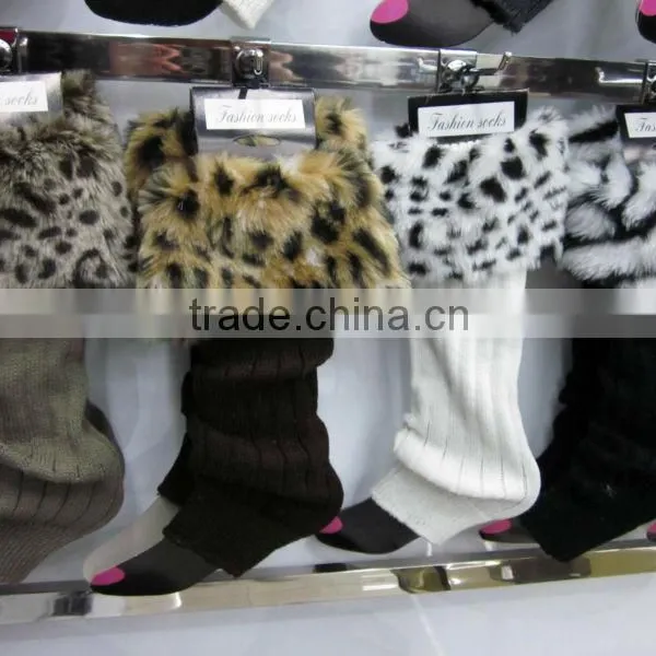 2014 Fashion Leg Warmer Fur Leg Warmer photo-6