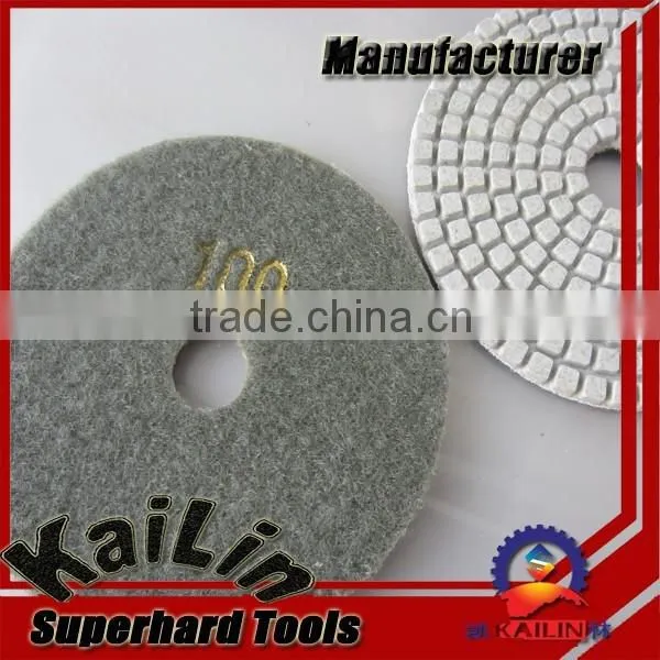 High Working Efficiency Diamond Polishing Pads for Marble Granite photo-4