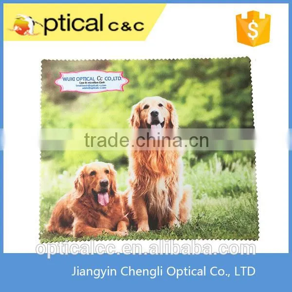 Custom Printing Microfiber Cleaning Cloth for Eyeglasses Lenses photo-3