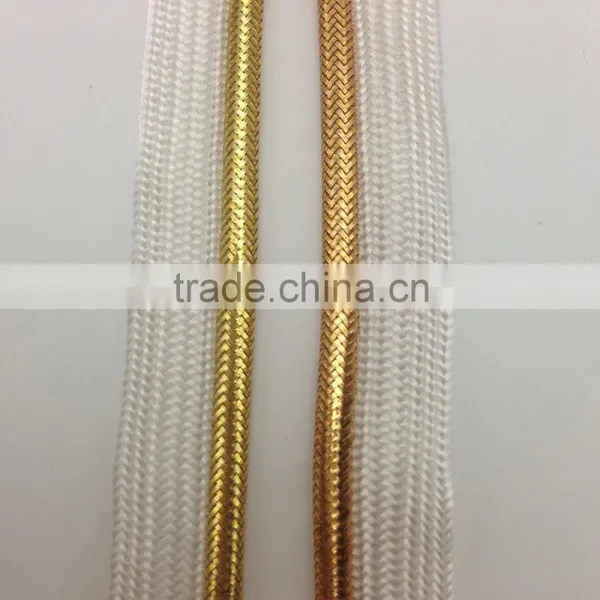 11mm Garment Accessories Cheap Golden Piping Cord Manufacturer China