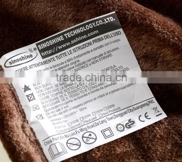 Plush Double Heating Overblanket 120*160 photo-4