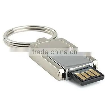16GB Keychain Professional Stainless Steel USB2.0 Flash Drive photo-2