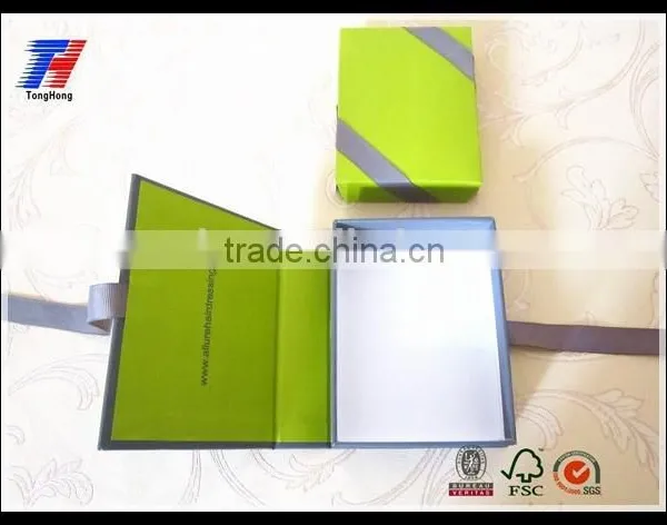 High Quality Custom Made Paper Cardboard Gift Box With Ribbon photo-4