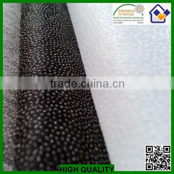 Big Paste Dot Non-woven Fusible Interlining Fabric/entretela photo-2
