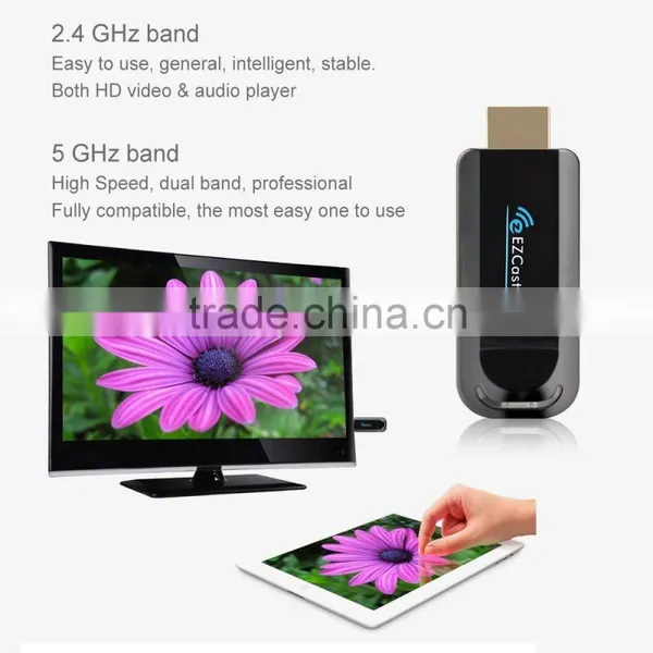 Ezcast 5G Dual Band Wifi Smart TV Stick Miracast DLNA Airplay Wireless Display Dongle With APP photo-3