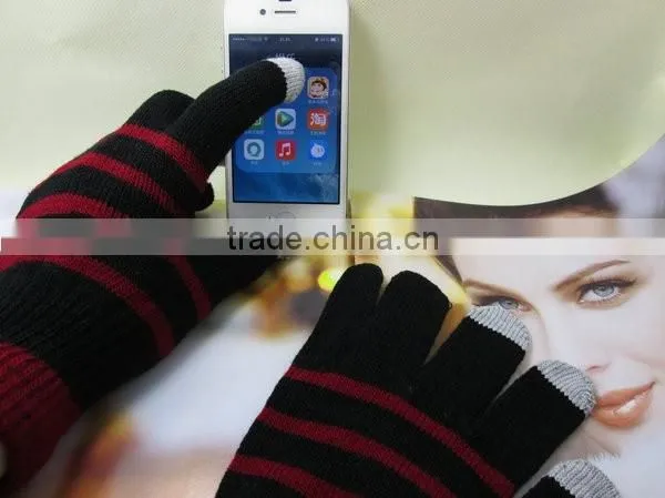 Fashion Warm Winter Soft Touch Screen Gloves For Smartphone Iphone photo-5