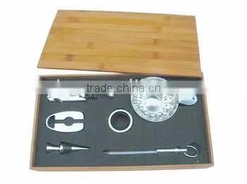 Bamboo Luxury Wine Set in Bamboo Box