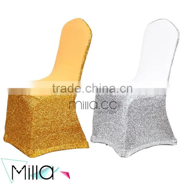 Wholesale Cheap Glitter Wedding Chair Covers photo-6