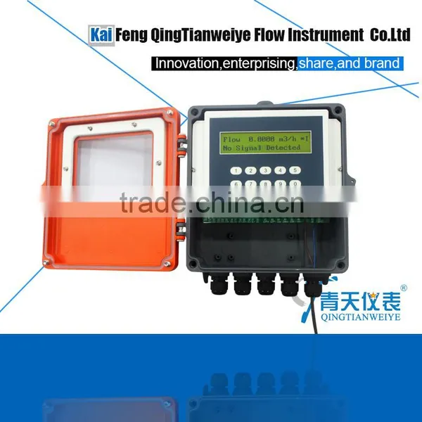 Wall Mounted Toilet Water Clamp on Sensor Ultrasonic Flow Meter photo-4
