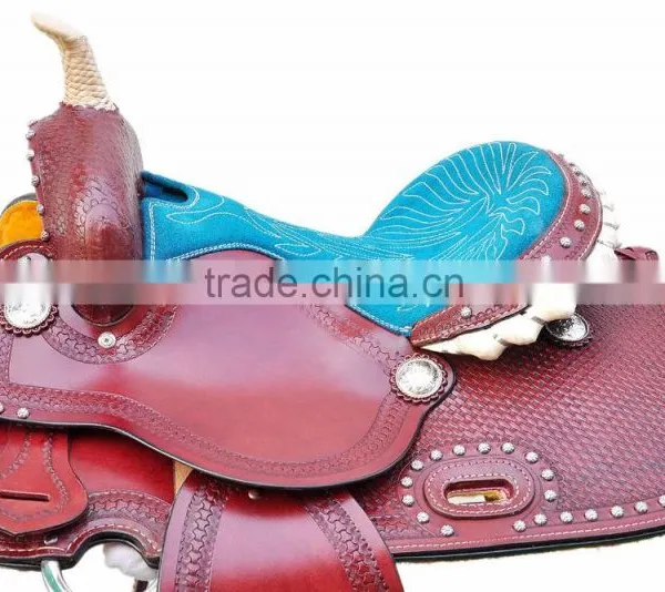 New Horse Western Pleasure Saddle Premium Quality WS127 photo-2