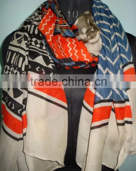 COTTON PRINTED SCARF 2014 photo-3