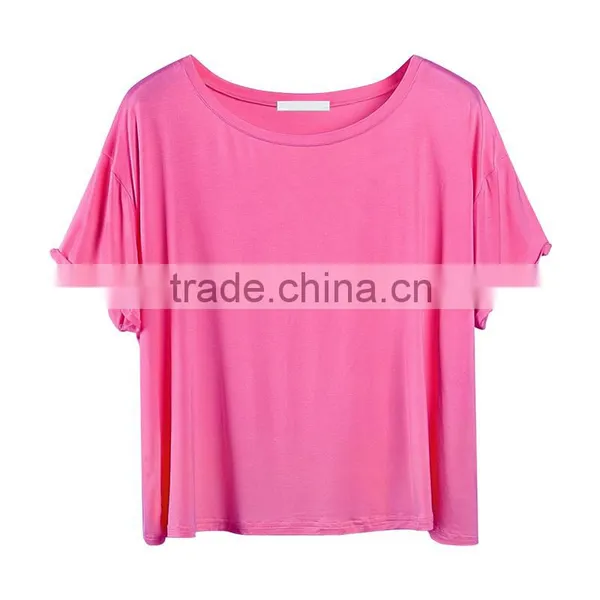 Manufacturer China Women's Clothing Cotton Bluk Custom Logos t Shirt Sports Shirts Made in China photo-5