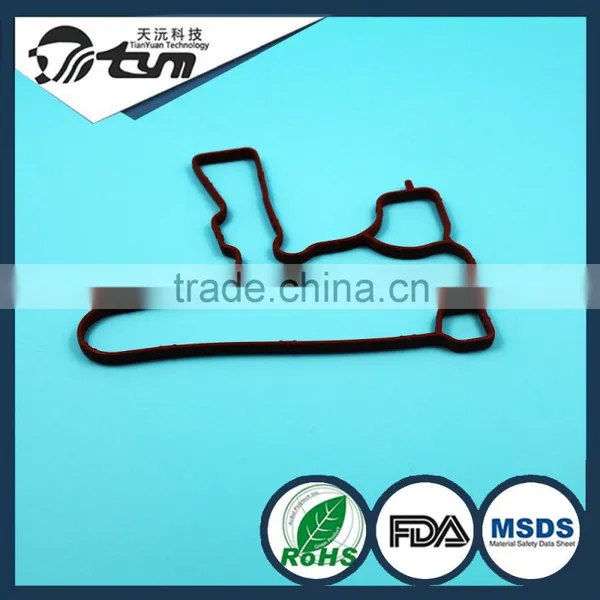 Food Grade Silicon Gasket/Heat Resistant Sealing Rubber Gasket photo-5