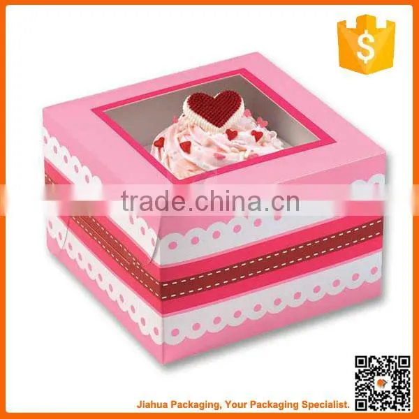 Pink Cute Color Cupcake Boxes photo-4