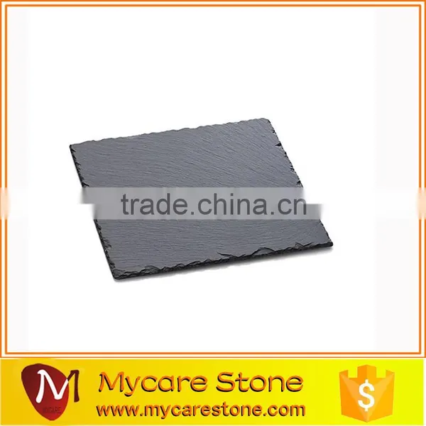 Modern Black Slate Placemat Square Placemat photo-4