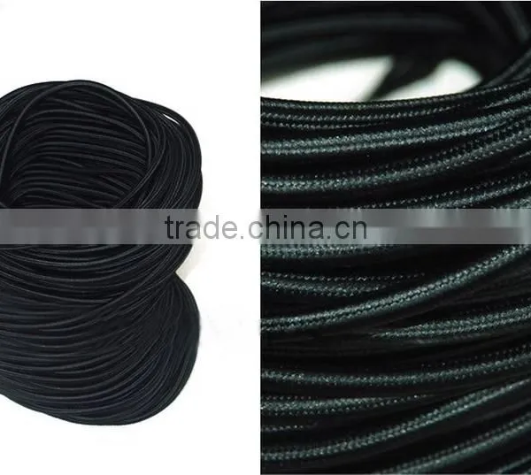 100m Textile/Cloth Covered Wire 2 Core Round Wire, Vintage Style Rayon Fabric Wire for Pendants, Lamps photo-2