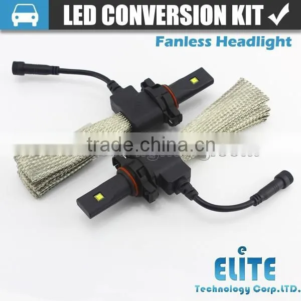 Easy Install 3000lm H16 Car Led Headlight Conversion Kit With Phi Chips photo-6