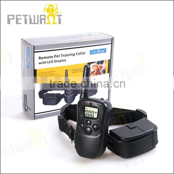 New Design Wireless Vibrator Electric Sensitive Promotion Anti Bark Collar 998d photo-3