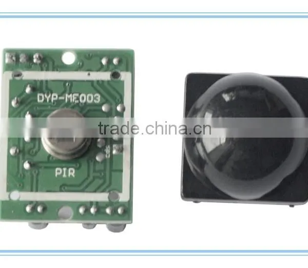 DYP-ME003 Adjustable IR Pyroelectric Infrared PIR Motion Sensor Detector Module With Black LensPIR Motion Sensor Detector Module photo-2