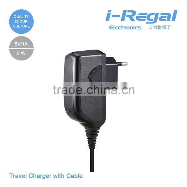 High Quality Travel Charger Dual Color Mini Wall Charger for Mobile Phone photo-5
