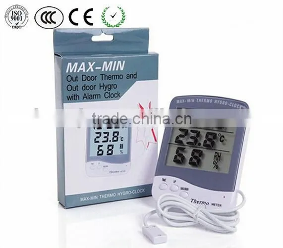 Household Digital Temperature and Humidity Display Tester Monitor photo-2