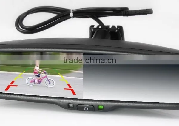 4.3 Inch Interior Mirror Monitor With Manual Dimming Monitor and Auto Brightness Adjustment photo-2