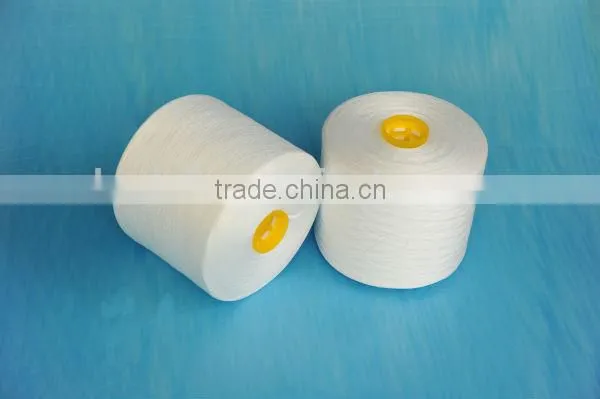 Raw and Optical White Polyester Yarn50/2 for Bangladesh Market photo-3