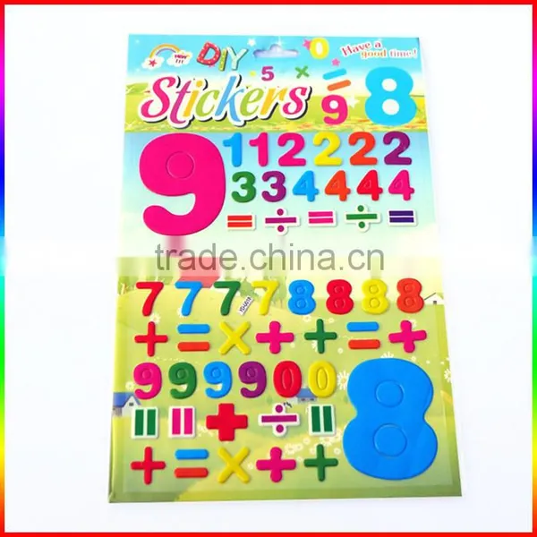 Number and Letter Puffy Stickers for Kids Learning photo-3