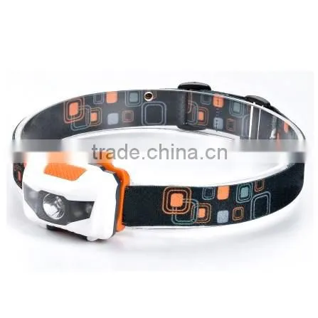 Cheaper Popular 1W+2 Red LED Headlight Camping Headlamp Outdoor Emergency Head Torch photo-3