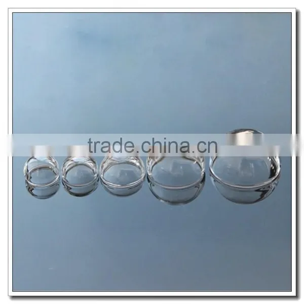 Transparent Glass Half Ball Covers 15/20/25/30 Hollow Glass, Necklace Pendant,charming Handmade Hand Blown Clear Glass Half Ball photo-2