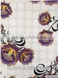 Newest Transparent Crystal Flowers Pattern Tablecloth With Straight/wave Edge photo-5