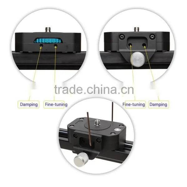 New Released Video Camera Slider 80cm for DV Camcorder With Pan Head photo-4