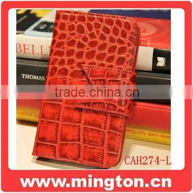 Wallet Leather Case for Iphone 4