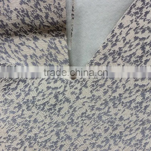Polyester Glue Printing Sofa Upholstery Fabric photo-3