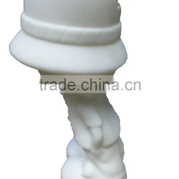 White Vinyl Toy, Kids Color Painting DIY Toys,Little Boy Figure Money Box photo-3