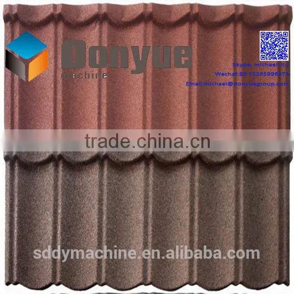 Light Weight Steal Shingle Roofing Tiles Prices for Villa photo-3